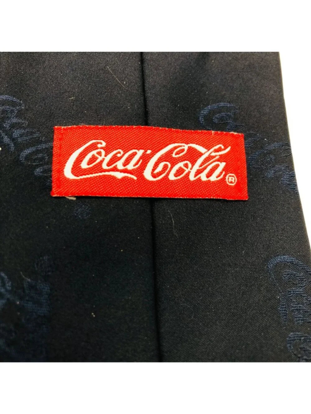 Vtg Coca-Cola Christmas Snowman Necktie Coke Bottle Ice Cold Polyester